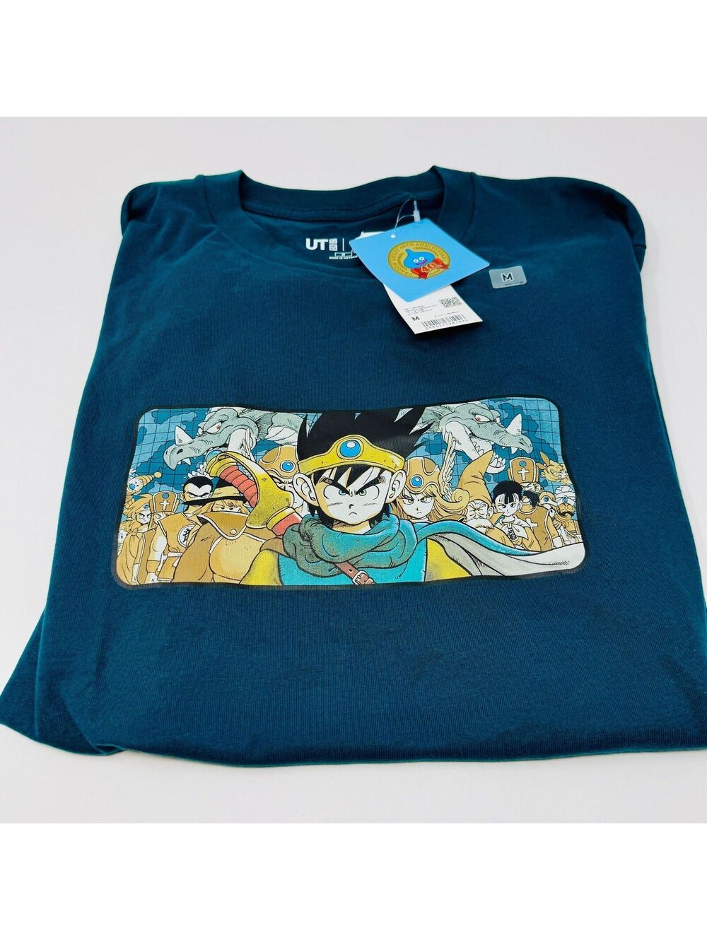 Uniqlo Dragon Quest 40th Anniversary III Hero T-Shirt Unisex M Japan US Seller